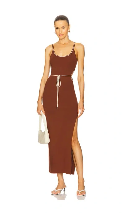 Heartloom Carson Dress In Brown