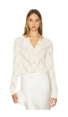 Heartloom Caspian Cardigan In Ivory