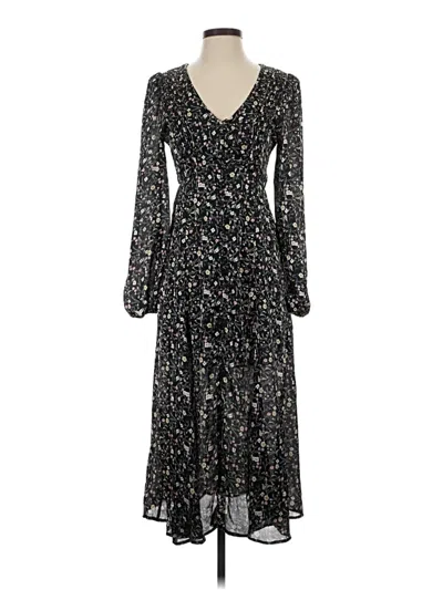 Pre-owned Heartloom Casual Dress In Black