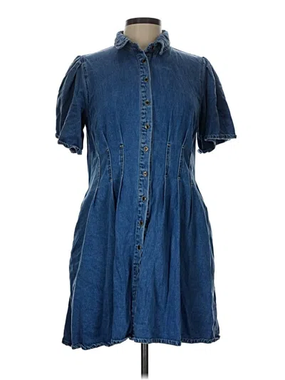 Pre-owned Heartloom Casual Dress In Blue