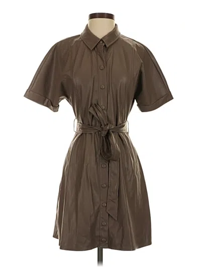 Pre-owned Heartloom Casual Dress In Brown
