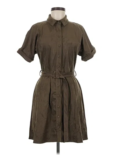 Pre-owned Heartloom Casual Dress In Brown