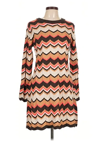 Heartloom Casual Dress In Brown