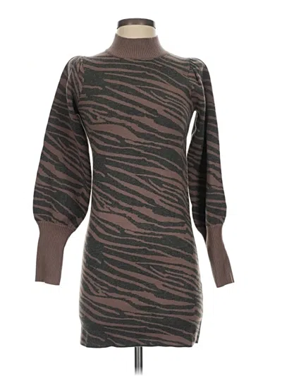 Pre-owned Heartloom Casual Dress In Brown