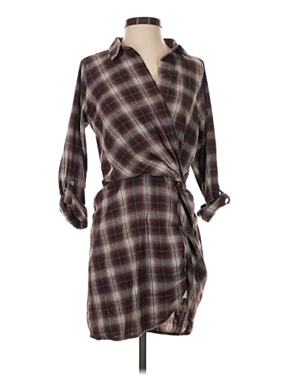 Pre-owned Heartloom Casual Dress In Brown