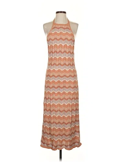 Pre-owned Heartloom Casual Dress In Orange