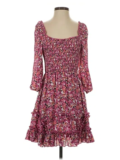 Pre-owned Heartloom Casual Dress In Pink
