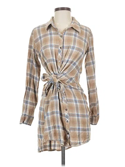 Pre-owned Heartloom Casual Dress In Tan