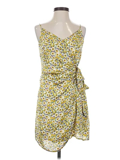 Pre-owned Heartloom Casual Dress In Yellow