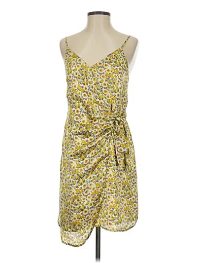 Pre-owned Heartloom Casual Dress In Yellow