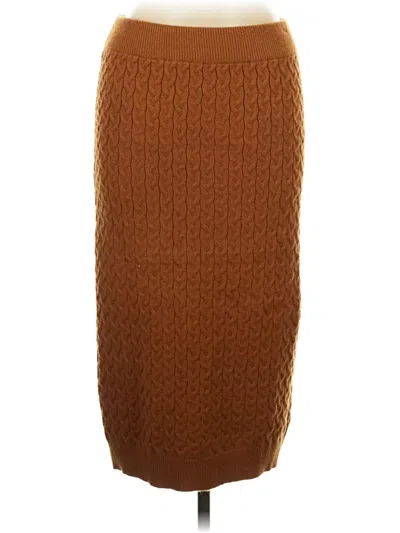 Pre-owned Heartloom Casual Skirt In Brown