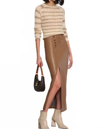 Heartloom Charice Skirt In Cafe In Brown