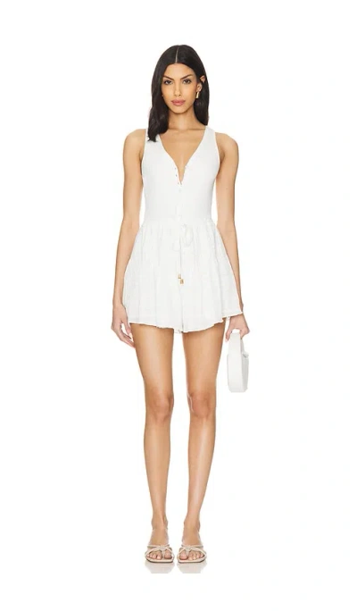 Heartloom Clemen Romper In Eggshell