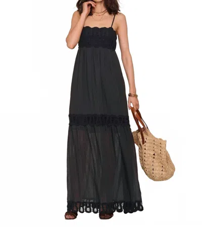Heartloom Clove Maxi Dress In Black