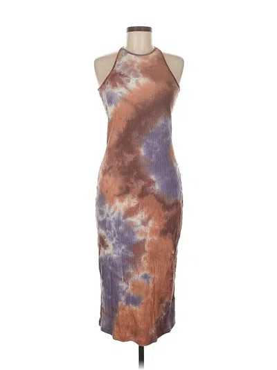 Pre-owned Heartloom Cocktail Dress In Brown