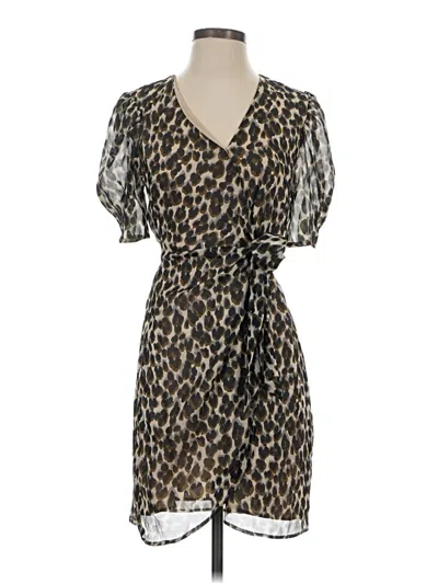 Pre-owned Heartloom Cocktail Dress In Brown