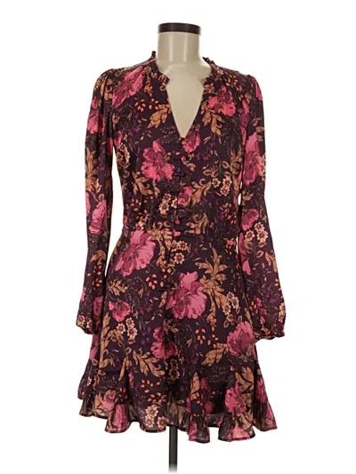 Pre-owned Heartloom Cocktail Dress In Burgundy