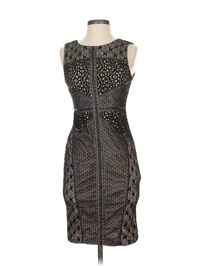 Pre-owned Heartloom Cocktail Dress In Gray