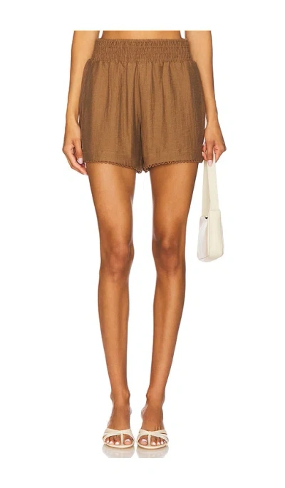 Heartloom Como Short In Brown