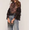 Heartloom Cynthia Top In Black In Black