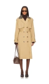 Heartloom Daneela Trench Coat In Chino
