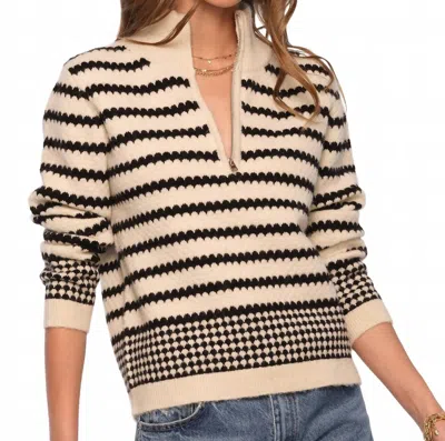 Heartloom Delina Long Sleeve Sweater In Beige In Neutral