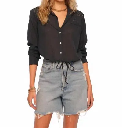 Heartloom Dennis Shirt In Black