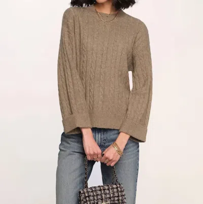 Heartloom Dessa Sweater In Brown