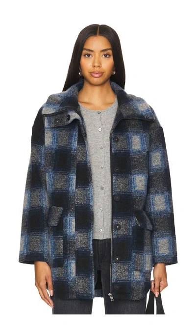 Heartloom Dion Coat In Blue