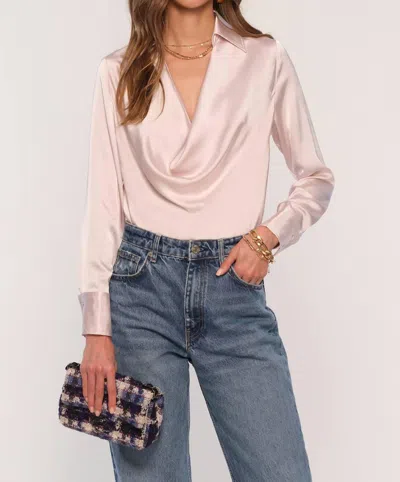 Heartloom Donna Top In Oyster In White