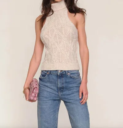 Heartloom Elise Sweater Tank Top In Bisque In Brown
