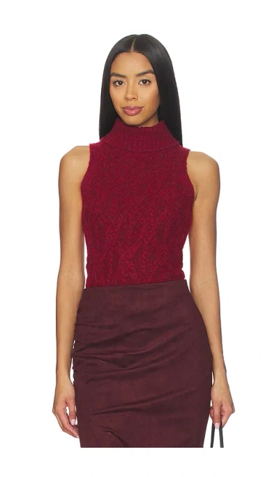 Heartloom Elise Top In Red