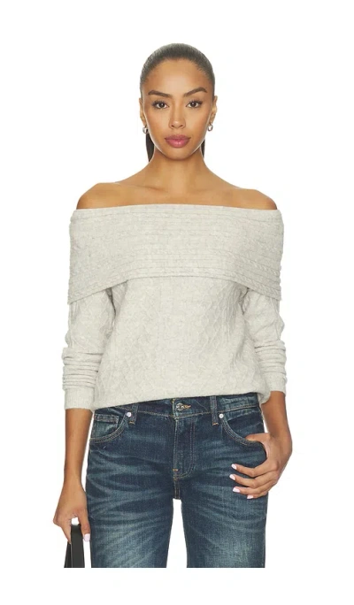 Heartloom Enly Sweater In Greige