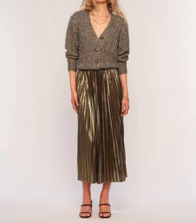 Heartloom Enora Skirt In Bronze In Gold