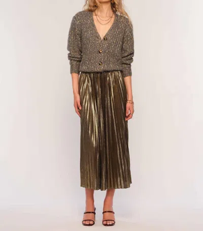Heartloom Enora Skirt In Gold In Brown