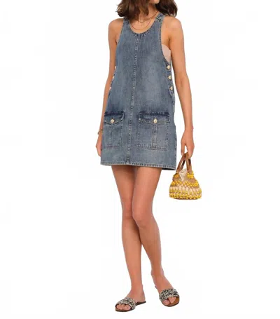Heartloom Erin Dress In Denim In Multi
