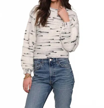 Heartloom Everly Crewneck Sweater In Ivory In Neutral