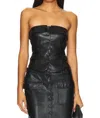 Heartloom Fern Top In Black