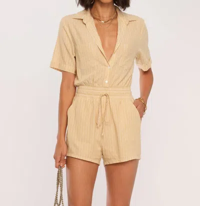 Heartloom Fontana Romper In Golden