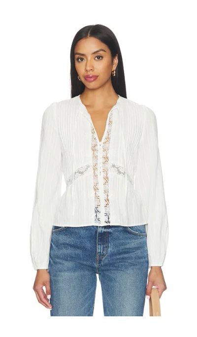 Heartloom Freda Top In Ivory