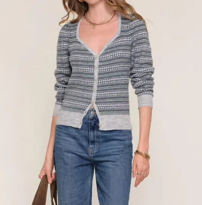 Heartloom Ginni Knit Cardigan In Heather In Gray