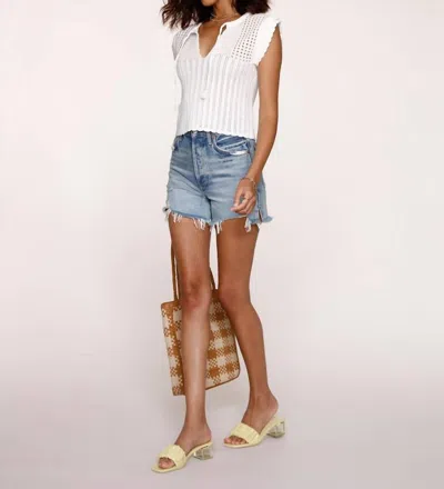 Heartloom Griffin Vest In Eggshell In White