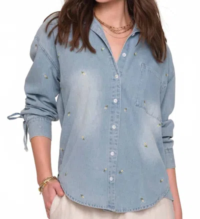 Heartloom Harper Denim Shirt In Blue