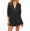Heartloom Hattie Mini Romper In Black In Black