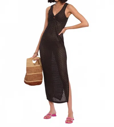 Heartloom Henry Slip Dress Cover Up In Black