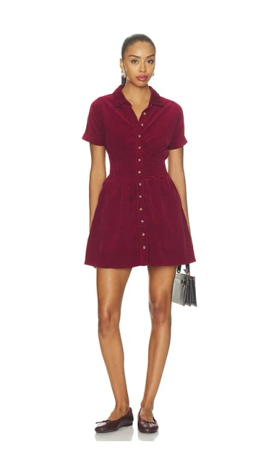 Heartloom Isadora Dress In Merlot