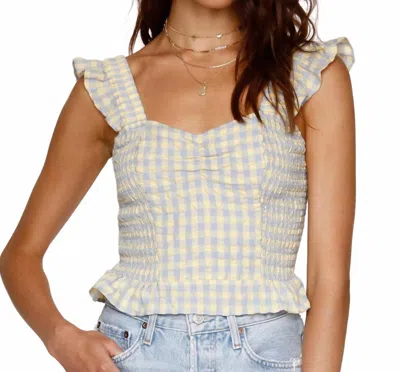 Heartloom Jacey Top In Maize In Multi