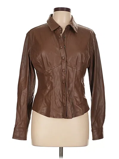 Pre-owned Heartloom Jacket In Brown