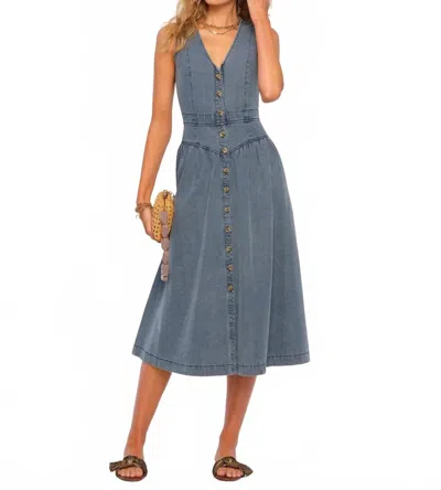 Heartloom Jaime Dress In River In Blue