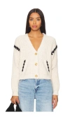 Heartloom Jessa Cardigan In Ivory In Ivory